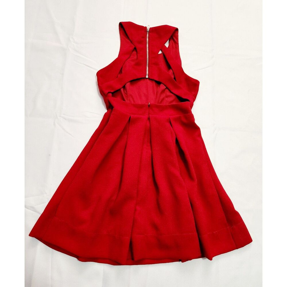 Lulu's Red Backless Dress Size XS - Picture 3 of 8